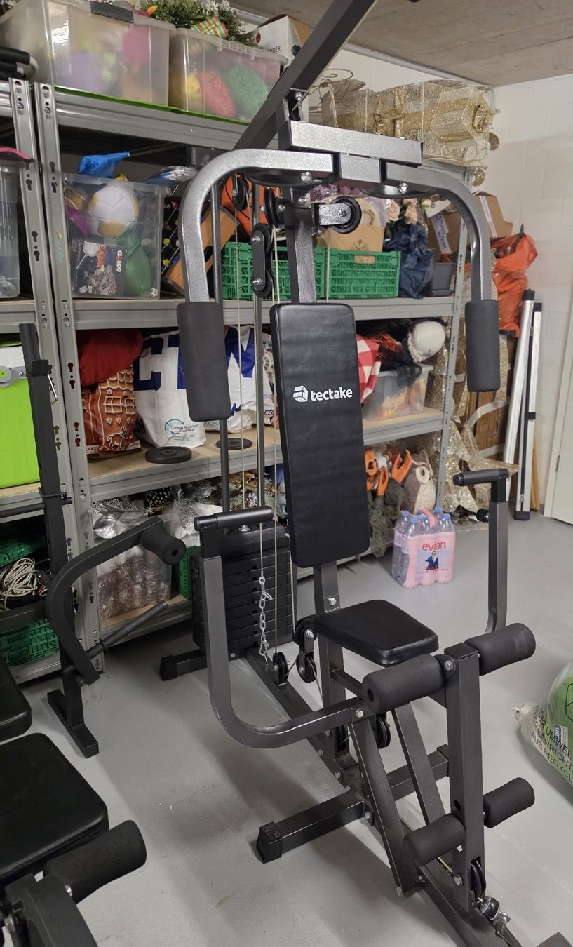 TecTake Hometrainer: Fitnessstation Tectake Heimtrainer  – Gebraucht aus Büsserach von Divina86 1