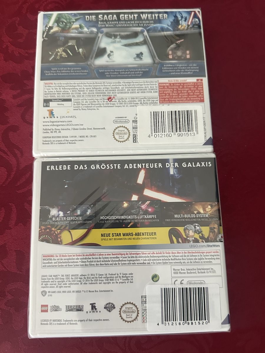 Nintendo Giochi: Nintendo 3DS Star Wars Doppelpack ovp sealed – Nuovo e nell'imballaggio originale da Ringgenberg BE venduto da gemkeeper 1