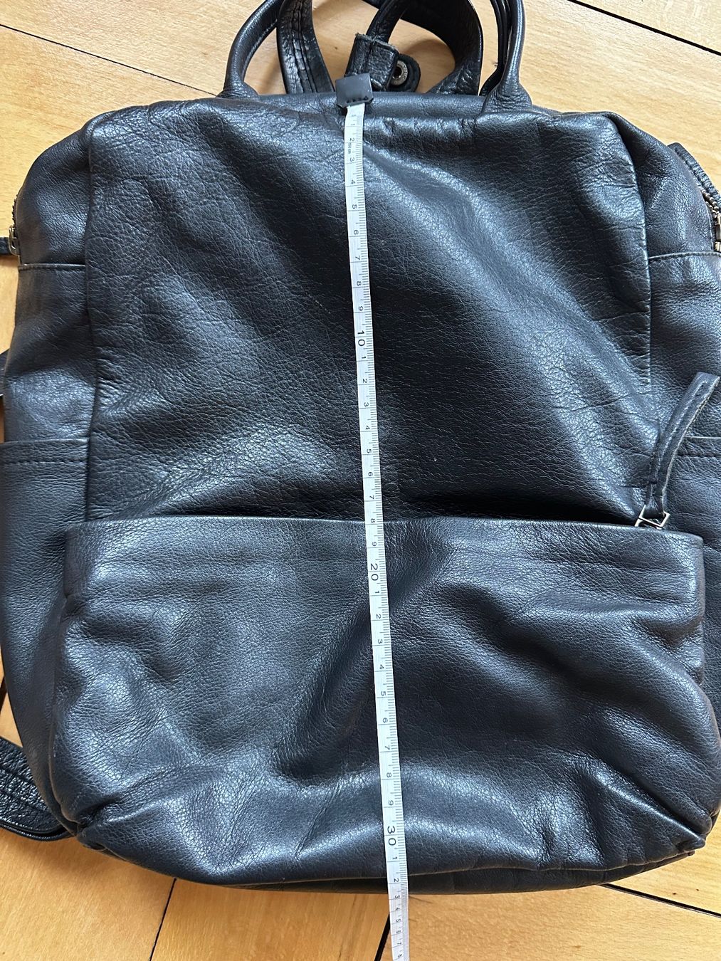 Zaini: Schwarzer Lederrucksack von Ladybird – Usato da Zürich venduto da MakasoZH 4