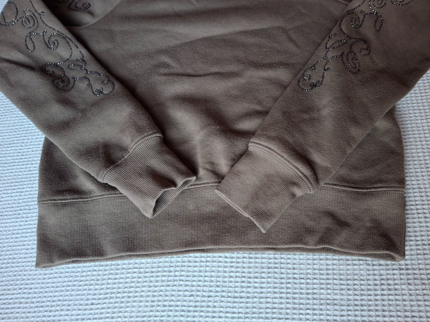 Maglioni & Felpe: Pull sweat vert olive taille XS 50% coton – Usato da Villiers venduto da san_jn5w 1