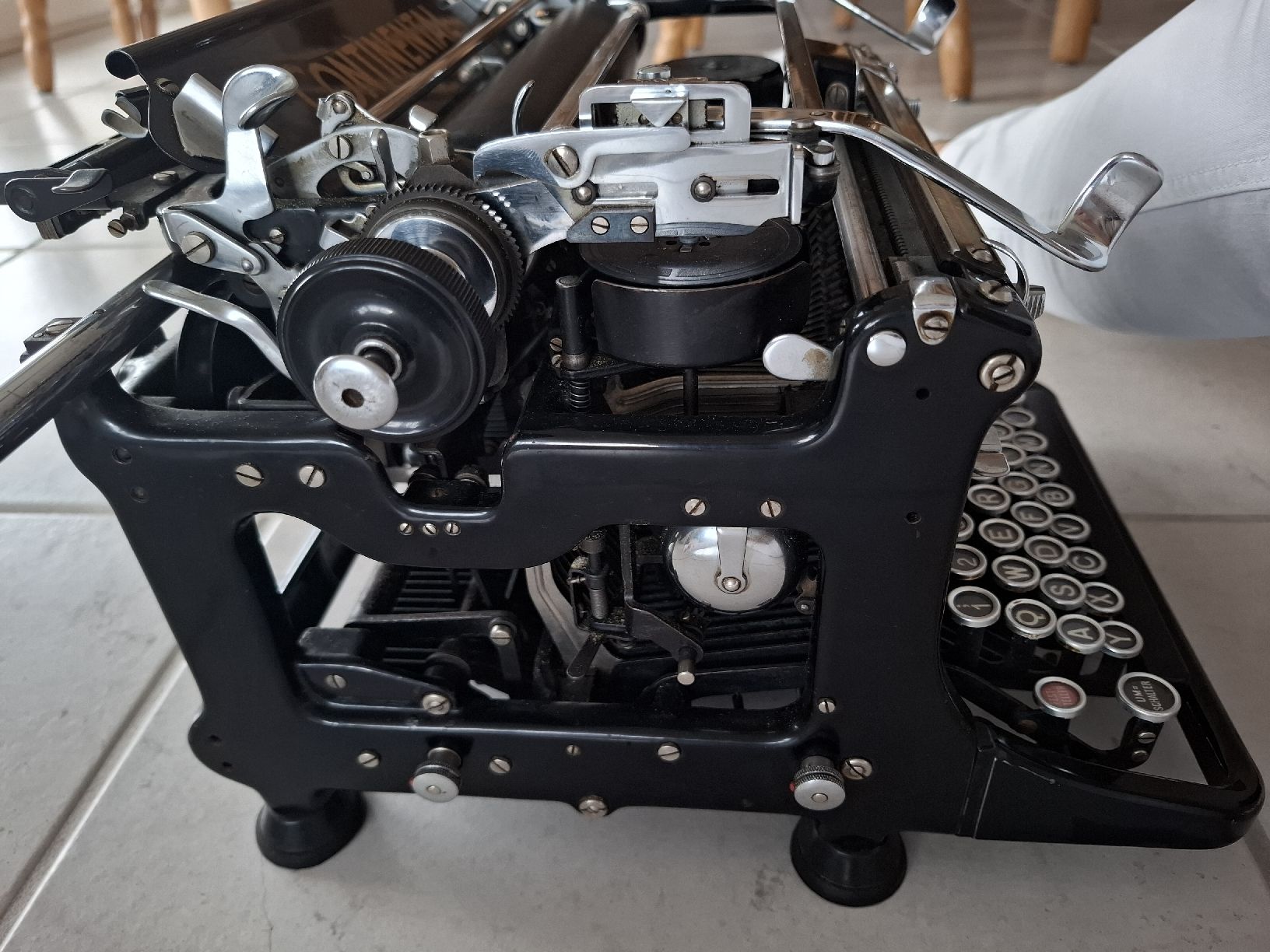 Continental Schreibmaschinen: Continental Schreibmaschine, Antik – Gebraucht aus Mellingen von Soleduo2 3