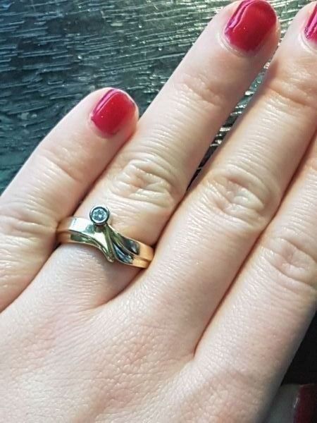 Anelli: Brillantring aus 18 Karat Verlobungsring – Nuovo (secondo la descrizione) da Unterägeri venduto da Altgoldschmuck 3