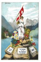 Helvetia - zur Erinnerung an Eidg. Schützenfest Zürich 1907