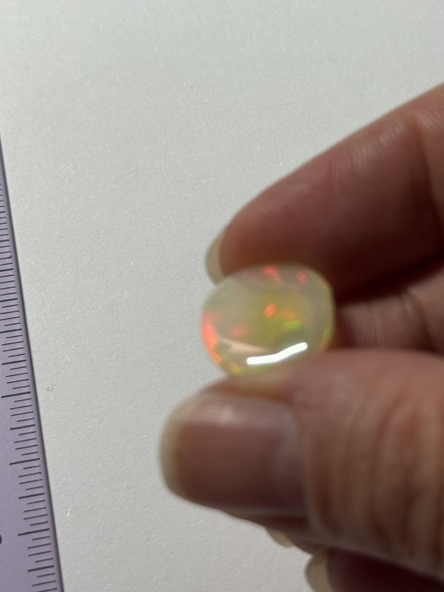 Edelsteine: Edelstein: Welo Opal rot-orange-gelb-grün – Neu und originalverpackt aus Muttenz von einfach-schoen 7