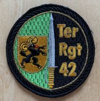 Badge Ter Rgt 42