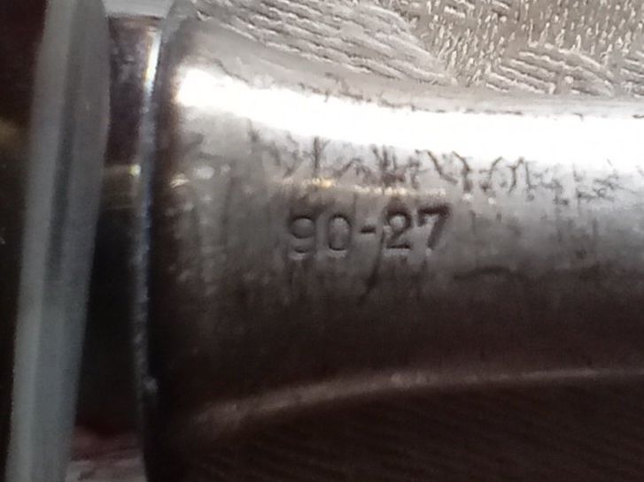 Besteck: 7 Messer 90/27 PEKA Schützengesellschaft Gewehre versilbert – Gebraucht aus Oberdorf BL von Barocki888 1