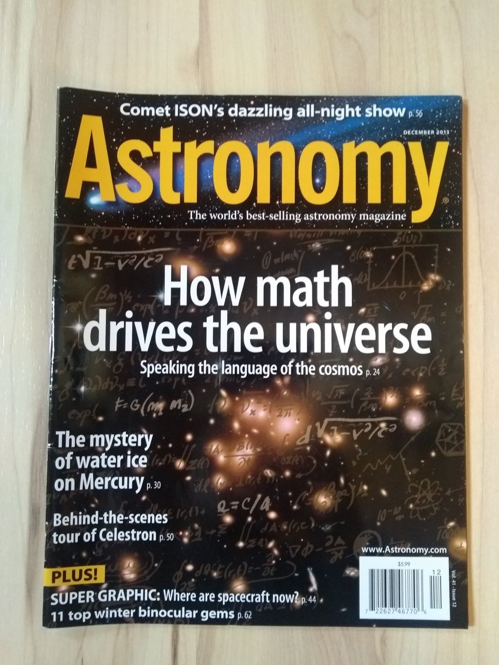 Riviste & Magazine: Astronomy Zeitschrift, Dez 2013, Englisch – Usato da Neuheim venduto da discovery27