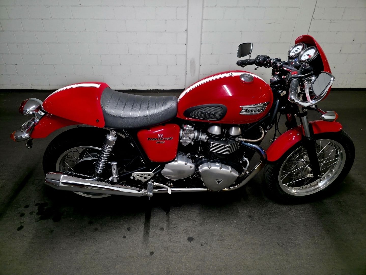 Triumph Route: Triumph Thruxton 900 MFK 25.6.2026 – D'occasion à Kloten par akibagster 4