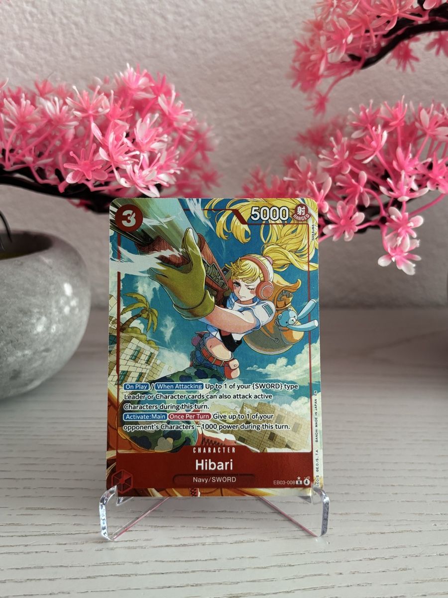 Bandai Carte collezionabili: One Piece Hibari EB03-008 – Nuovo (secondo la descrizione) da Riedt b. Erlen venduto da Lupettus
