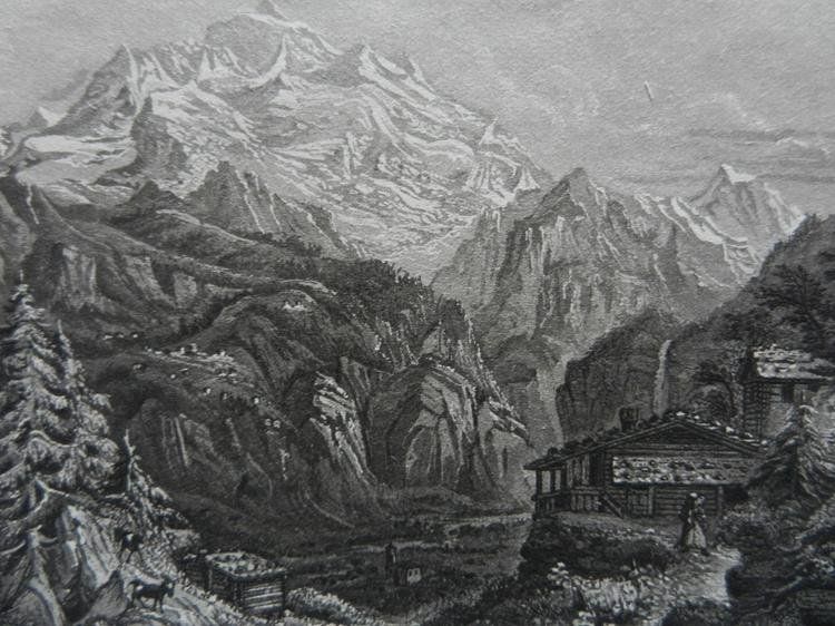 Incisioni: Vue de la Jungfrau – Usato da Risch venduto da Rischli15 1