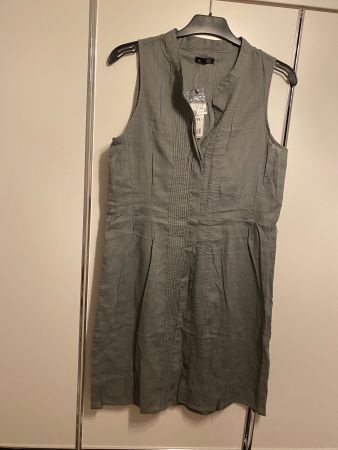 Damen Kleid gr.38 55% Leinen 45% Baumwolle