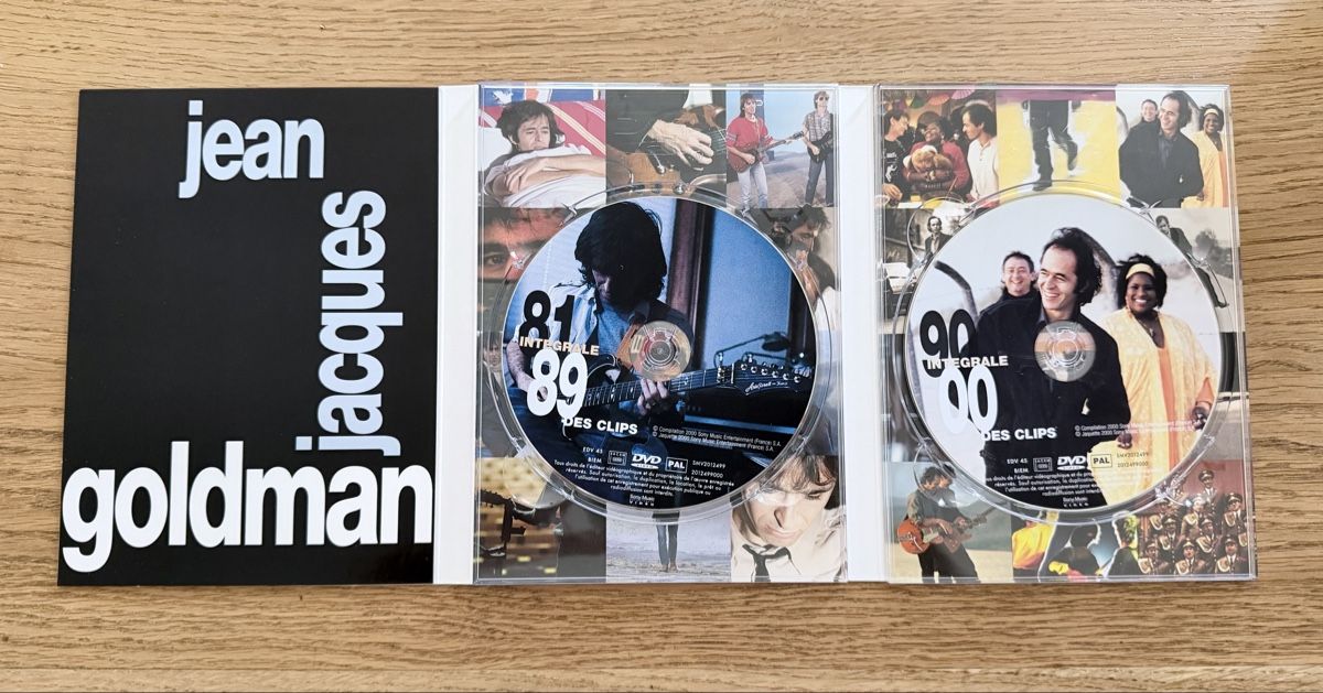 Tutti i DVDs: Jean-Jacques Goldman Intégrale des Clips 1981/2000 Coffret 2 – Usato da Courgevaux venduto da auxtrouvailles 3