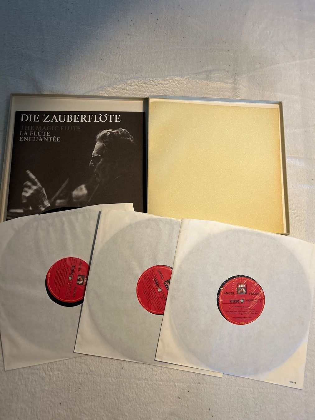 Dischi in vinile: Schallplatte die Zauberflöte – Usato da Zürich venduto da Sal4 1