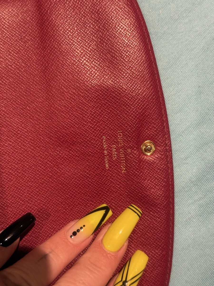 Louis Vuitton Portafogli: Louis Vuitton Geldbörse Monogram Canvas braun rot – Nuovo (secondo la descrizione) da Neukirch-Egnach venduto da Carmen1998 6