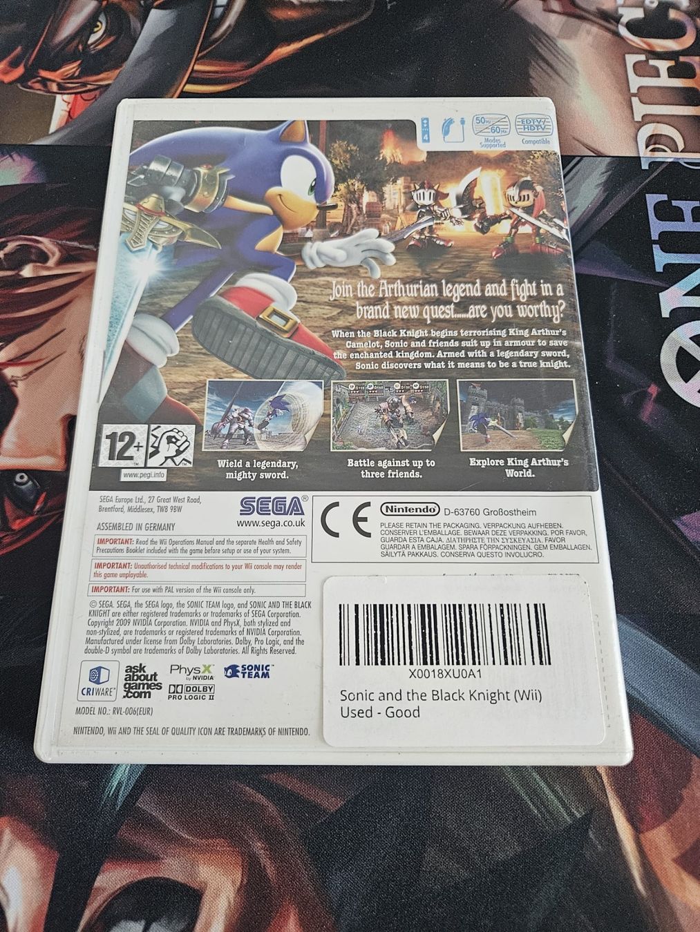 Nintendo Giochi: Wii Videogames Sonic the Black Night PAL – Usato da Lugano venduto da NICKSTORE 1