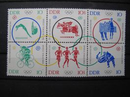 DDR 1964 Sommerspiele Tokio II **