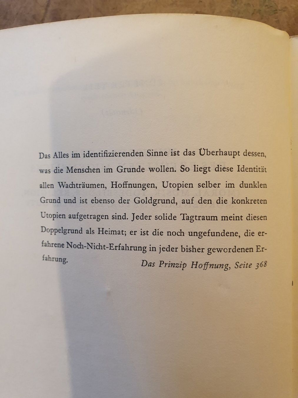 Libri: Das Prinzip Hoffnung Band 3 - Ernst Bloch - Suhrkamp – Usato da Zürich venduto da loosebone 4