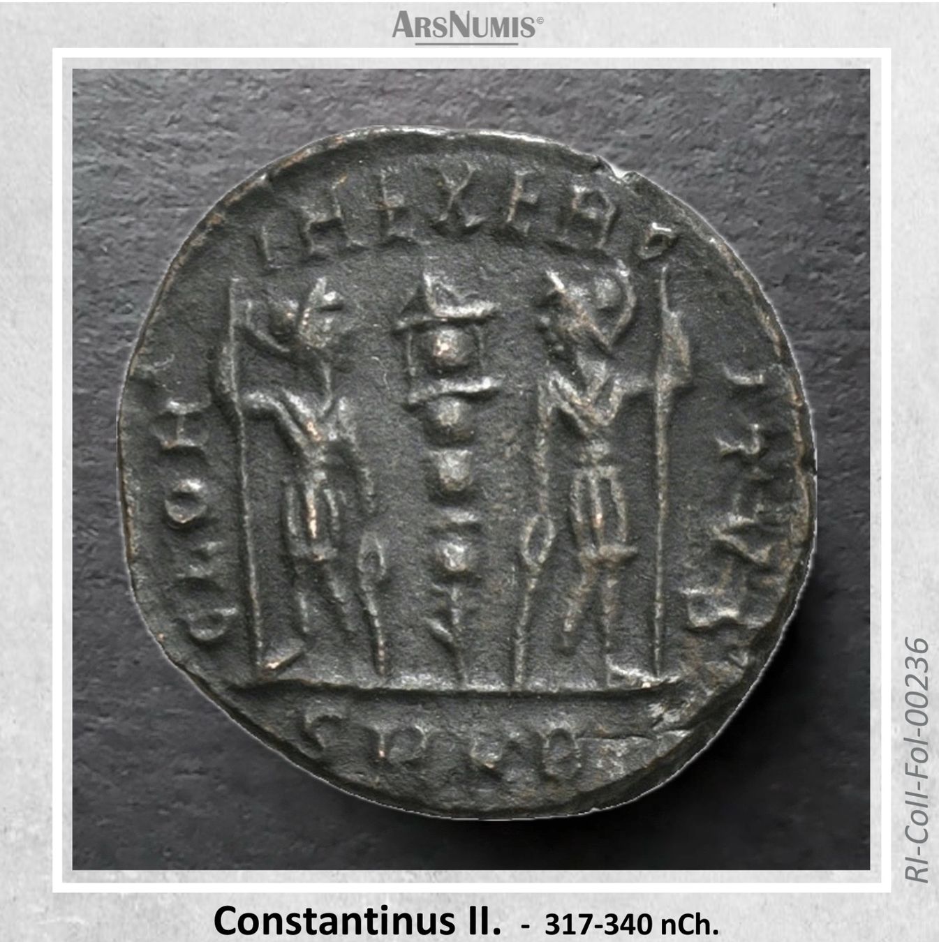 Tutti le monete: Römische Münze - Constantinus II – Usato da Oberwil b. Zug venduto da ArsNumis 1