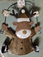 Weihnachts Deko  Metall Aufhänger 19x12.5 cm