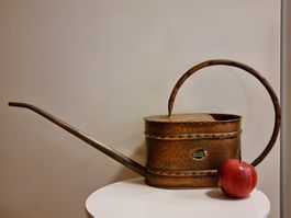 Vintage Kupfer Giesskanne Swiss Made Handarbeit