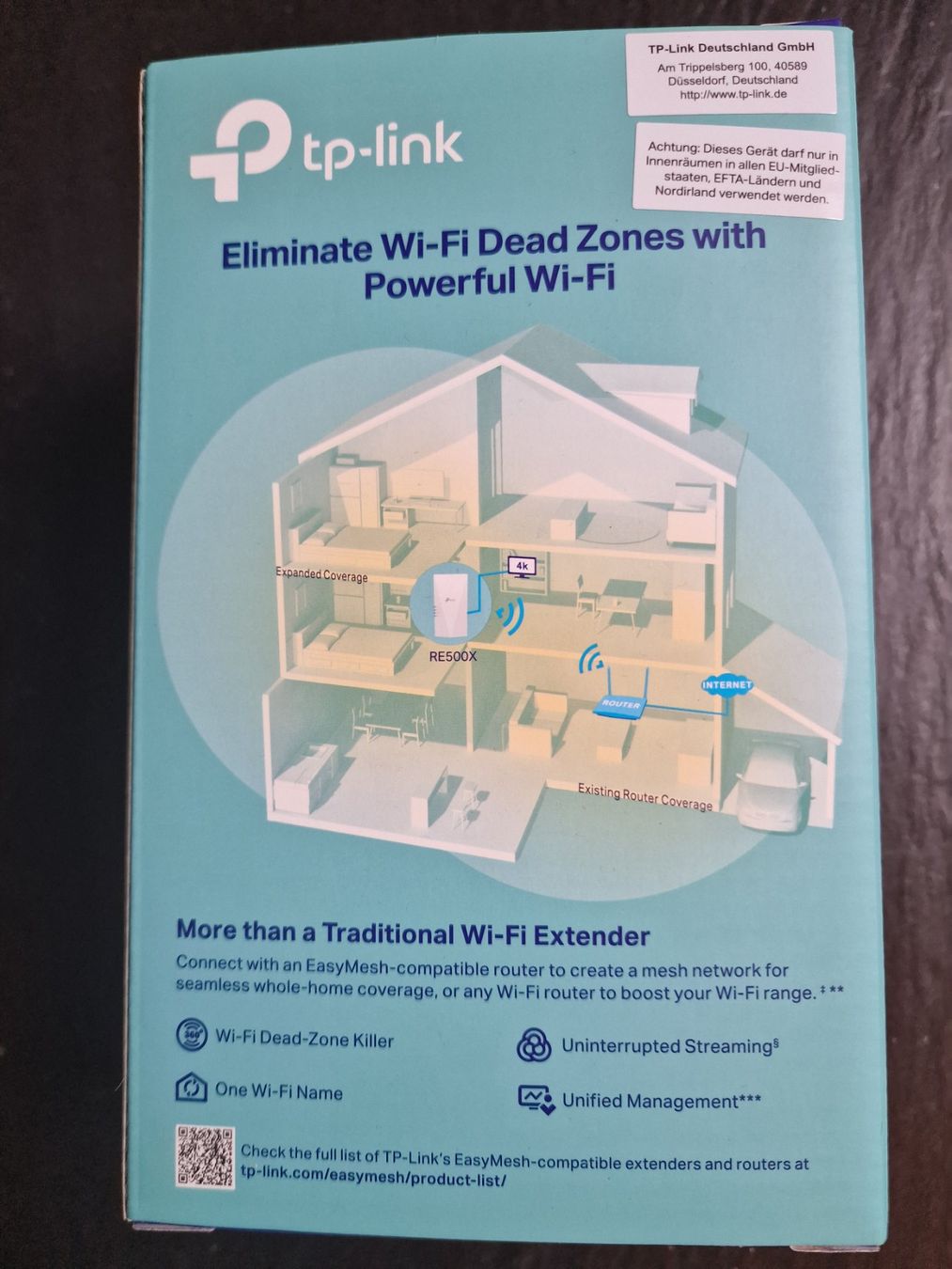TP-Link Wlan: TP-Link RE500X WLAN Repeater – Neu (gemäss Beschreibung) aus Hölstein von Jomojilune 4
