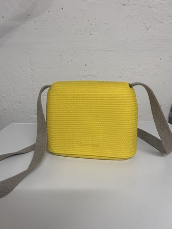 Sac bandoulière O Pocket jaune avec sangle bon état
