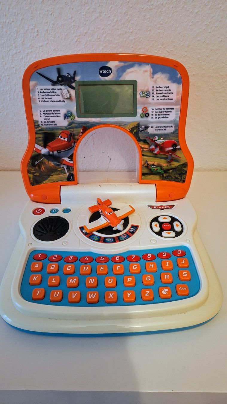 Vtech Giochi: Ordinateur éducatif vintage - Avion Vtech bilingue FR-EN – Usato da Jussy venduto da lia_sb7q 1