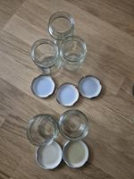 5 leere Konfitüre-Gläser 212ml, Einmachgläser