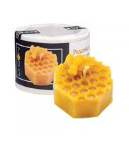 Kerzengießform Biene auf der Wabe Silikonform Kerzen Bienen