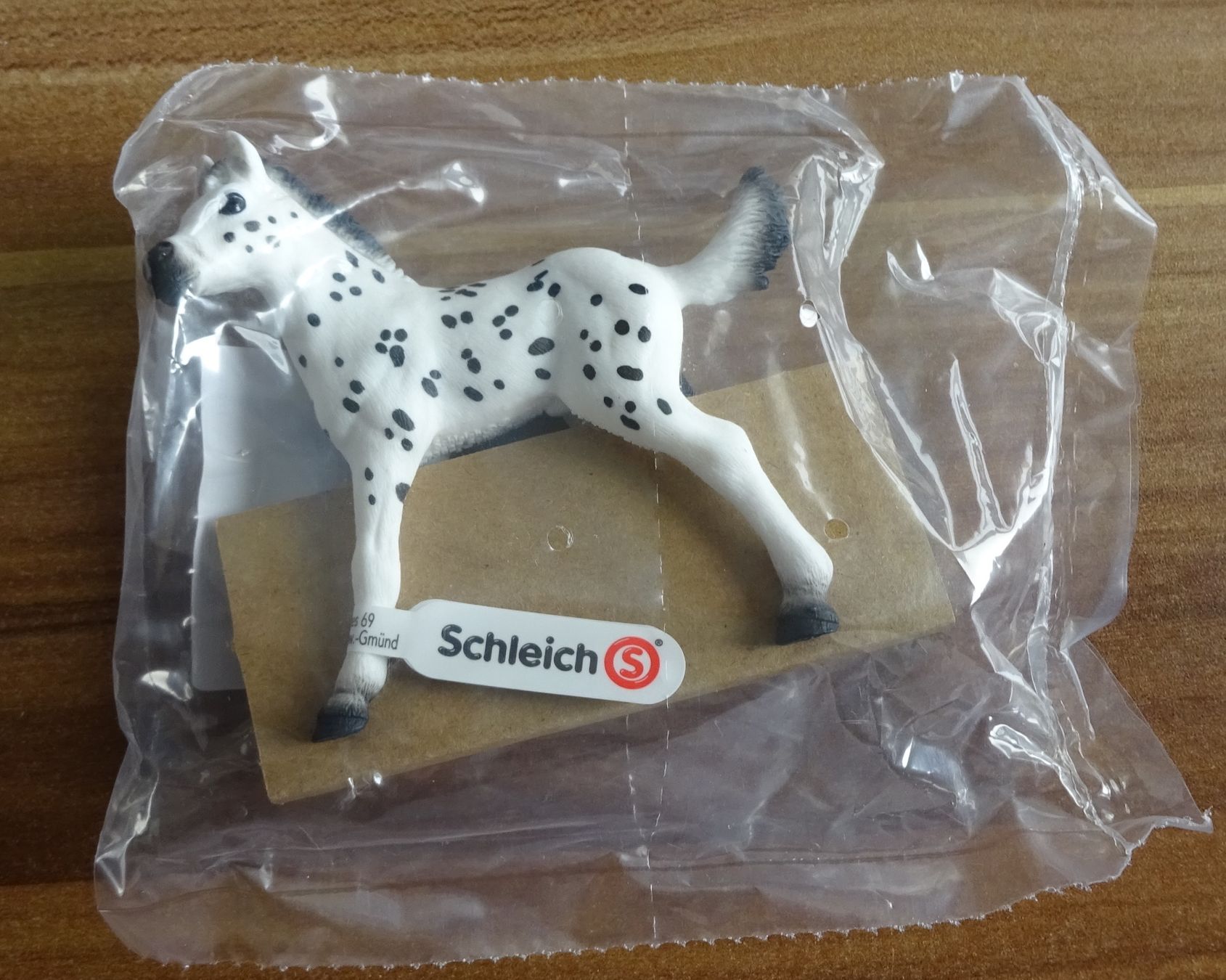 Schleich Giocattoli: Knabstrupper Fohlen von Schleich – Nuovo e nell'imballaggio originale da Wagenhausen venduto da Svema