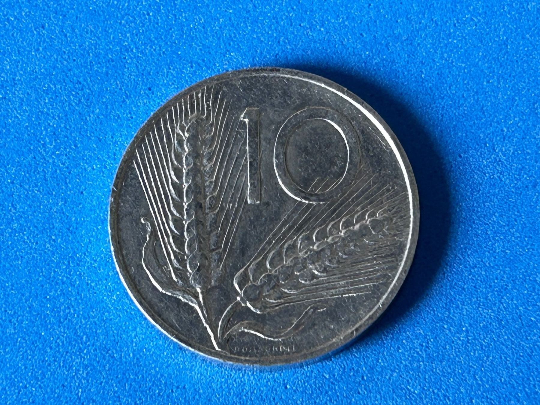 Tutti le monete: Italy - 10 Lire 1953 – Usato da Corcelles NE venduto da AJKader 6