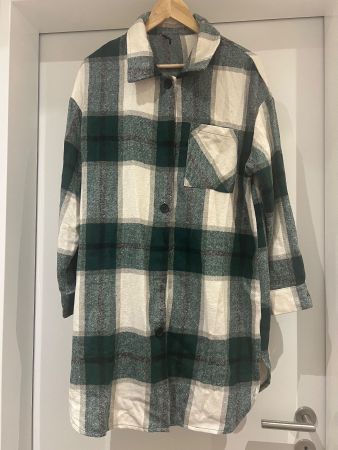 Shein Curve Hemd, Holzfäller Stil, XL