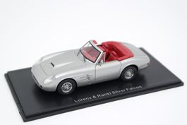 LORENZ & RANKL SILBER FALCON CABRIO 1988 SILBER 1:43 NEO