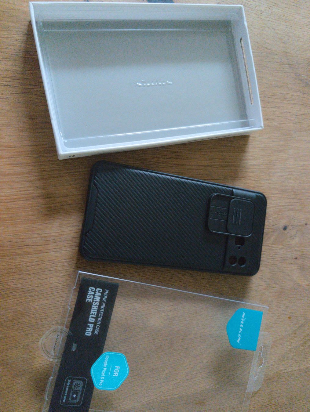 Google Coques & Protection écran: Nilkin Camshield Pro Case für Google Pixel 8 Pro – Neuf (Voir description) à Frauenfeld par Meerman