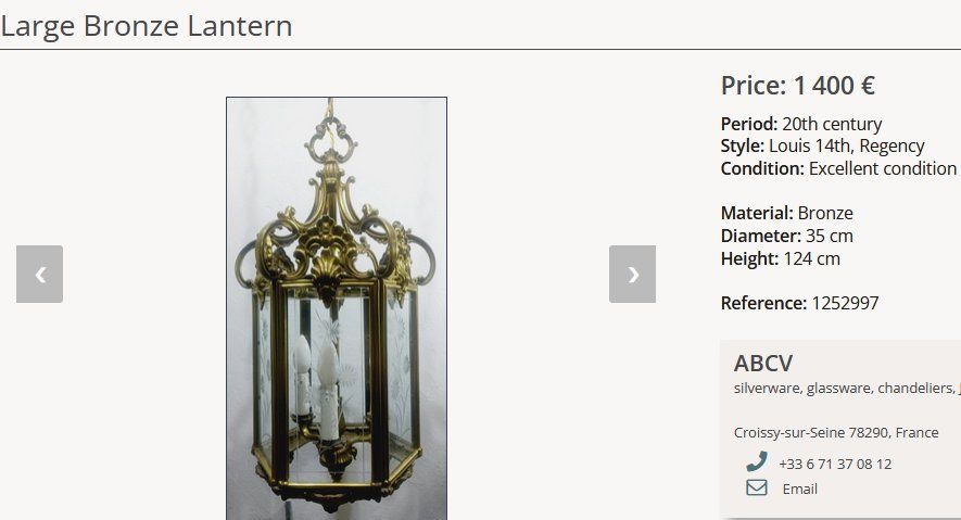 Lampade: Hängelampe  / lampe suspendue – Usato da Collonges venduto da arashee 6