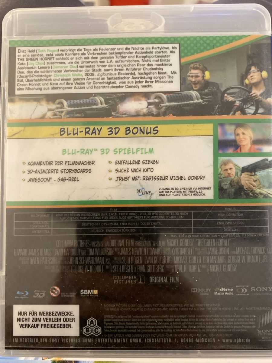 Tutti i DVDs: The green Hornet – Usato da Gasel venduto da Ntomate 1