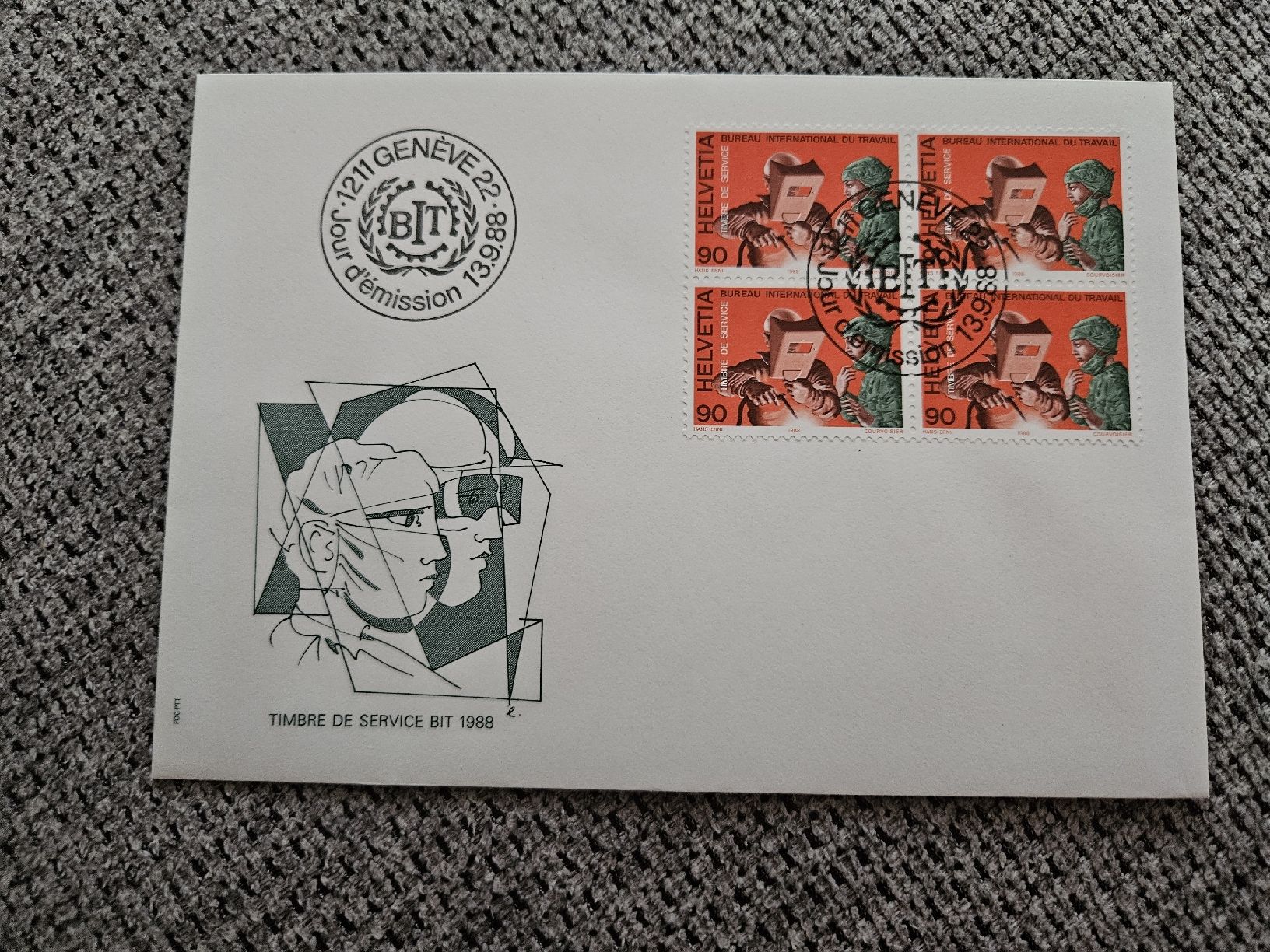 Tutti i francobolli: Schweizer Postmarken Helvetia – Nuovo e nell'imballaggio originale da Chur venduto da Kohla1980 2