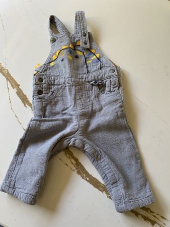 Baby Latzhose grau Gr. 74