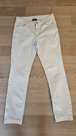 Jeans Hose Gr. 36 Sandbeige Neuwertig C&A