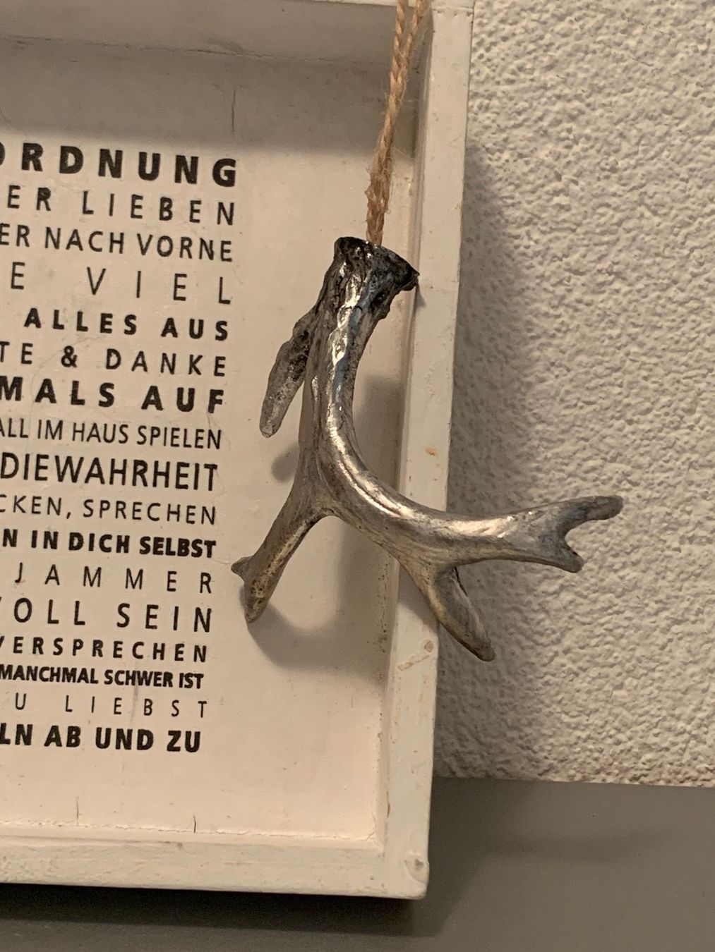 Insegne: herziges 3D-Schild Hausordnung, handmade – Nuovo (secondo la descrizione) da St. Gallen venduto da Miousch 1