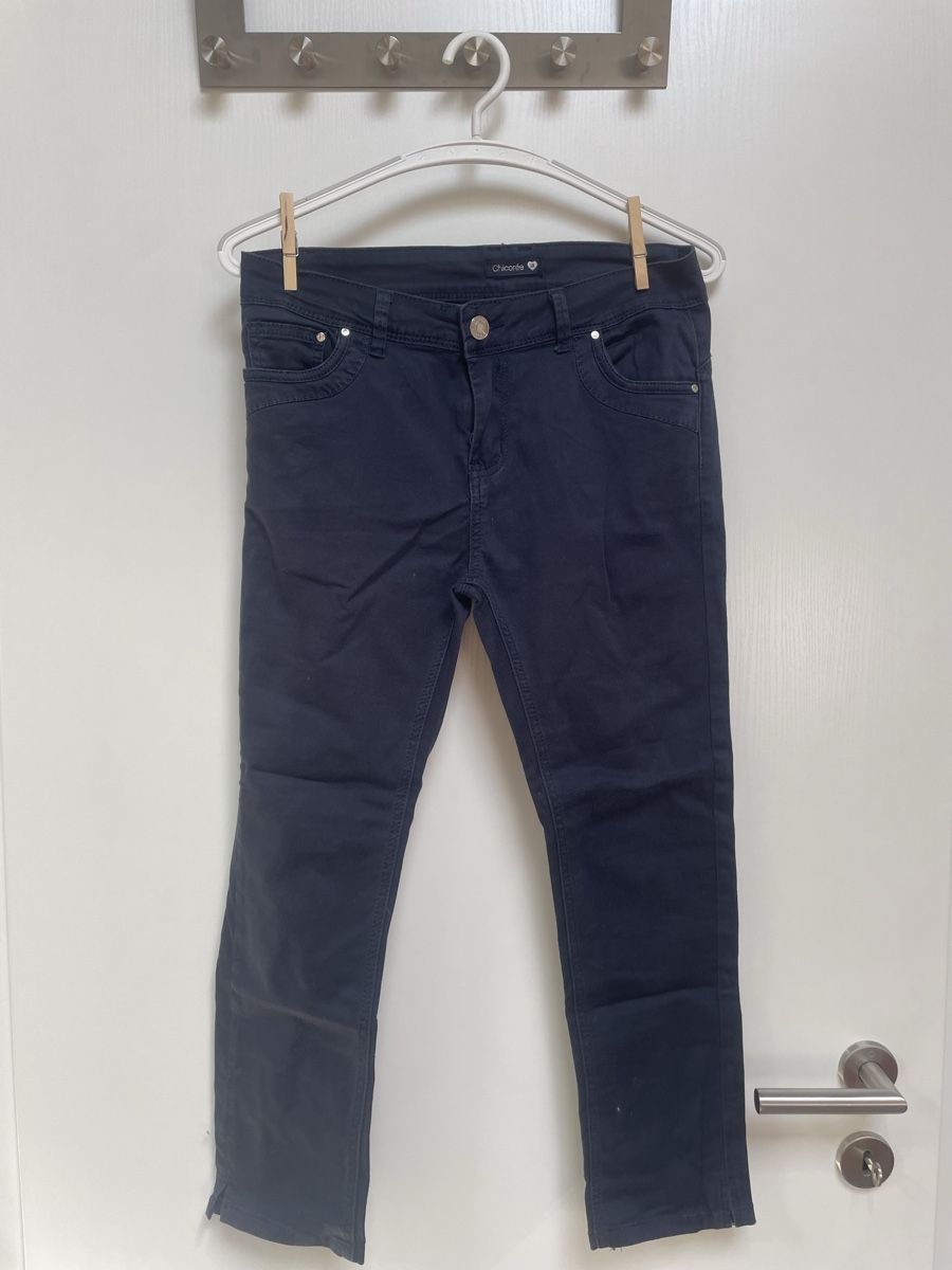 Pantaloni: Pantalons bleu marine – Usato da Corgémont venduto da Leane.Z