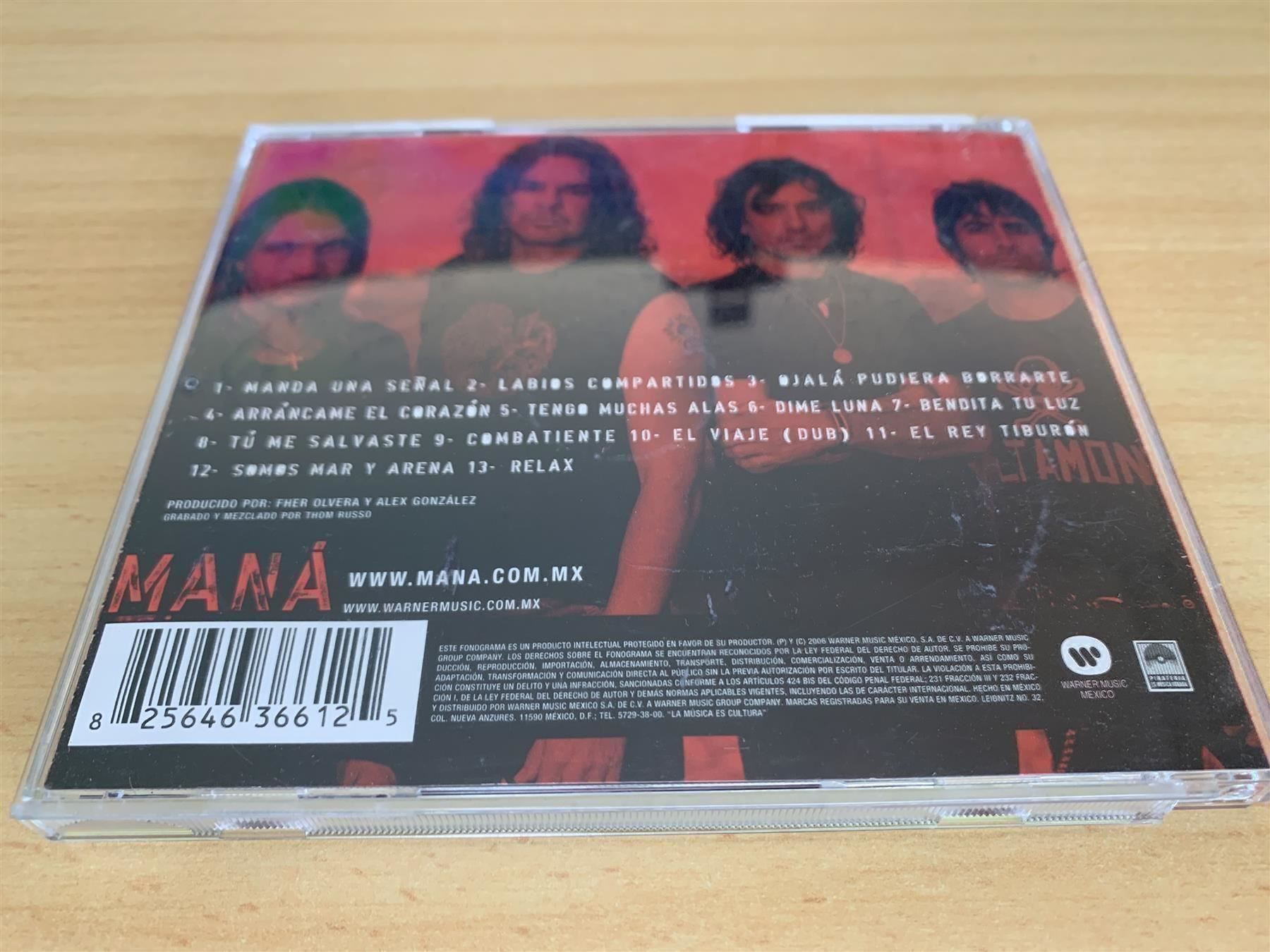 CDs: Maná – Amar Es Combatir – Gebraucht aus Rikon im Tösstal von Alpenmutz 1