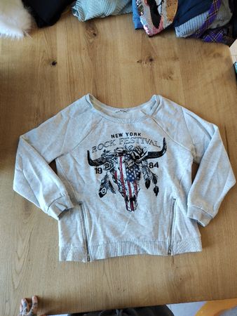 Coole Maedchen Sweatshirt Fruehling/Sommer "Rock Festival"
