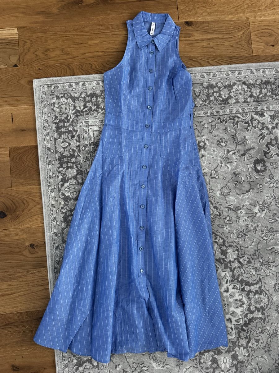 Mango Robes: Mango Leinen-Baumwolle Kleid – D'occasion à Schaan par kri_tsw8