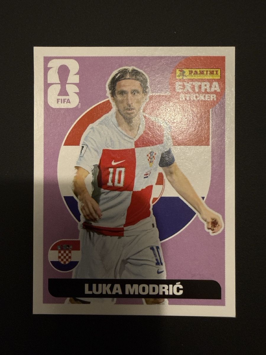 Panini Carte collezionabili: Luka Modric Extra Sticker Panini – Nuovo (secondo la descrizione) da Toffen venduto da Larsl07