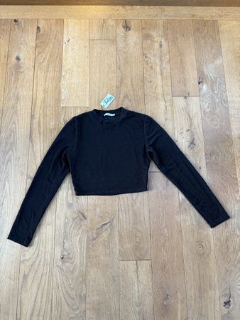 Neues, schwarzes Glitzer-Shirt, Gr. M, nie getragen