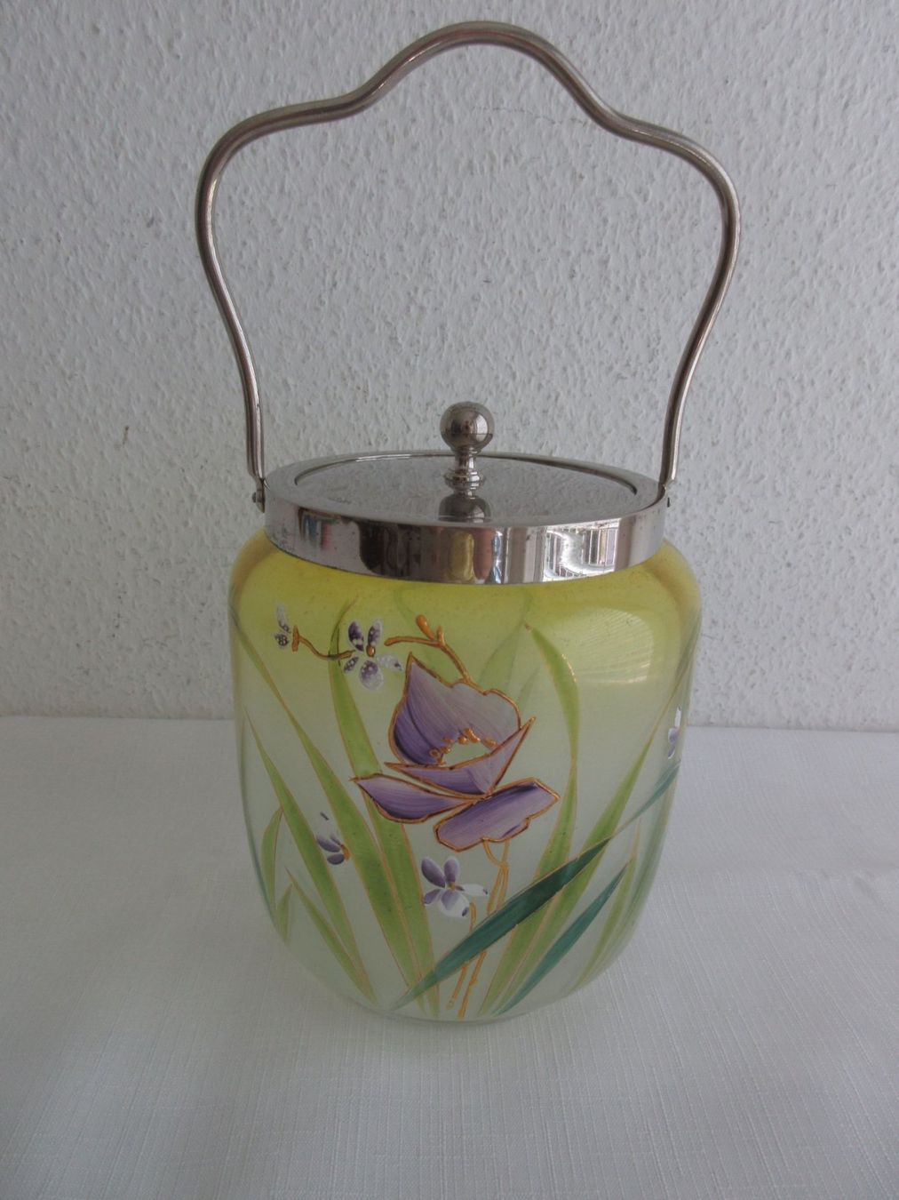 Gläser: Biscuit / Konfekt Dose Jugendstil, ca. 1900 – Gebraucht aus Binningen von Oldfashion