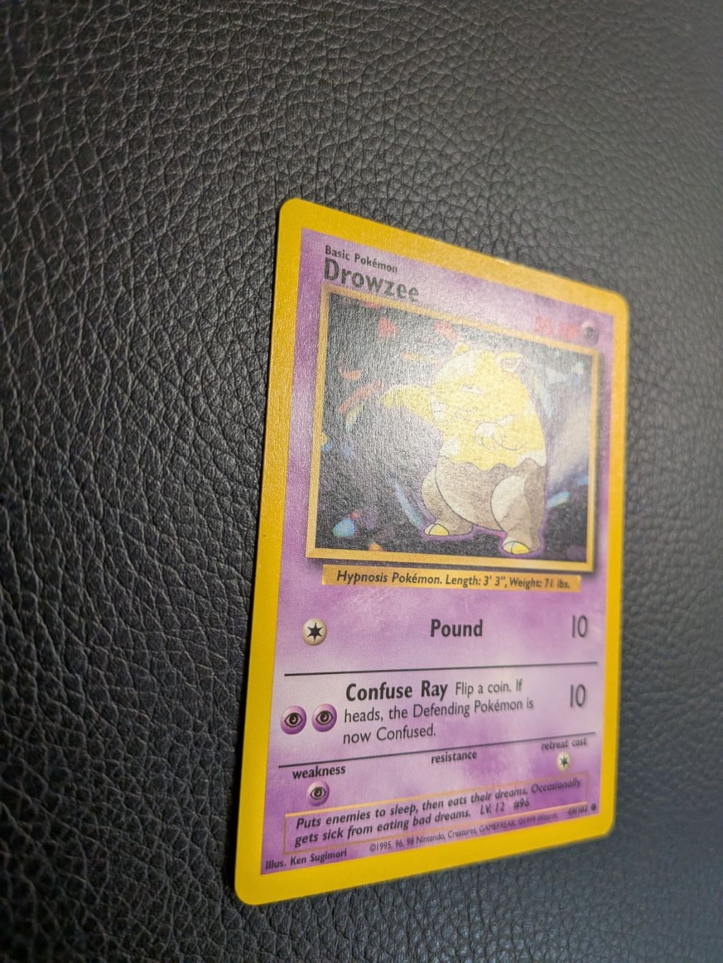 Pokémon Cartes à collectionner: Base Set Drowzee 49/102 Ab 1 – D'occasion à Paradiso par Pkmn10 2