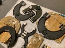 15 Grenz Rachenlehren 40g6 bis 142g6, teilweise verstellbar