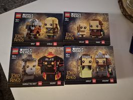 LEGO BrickHeadz Herr der Ringe, 4 Sets, Neu